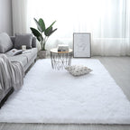 Anti-Slip Plush Rug Nordic shown in a room setting