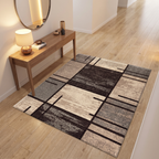 Geometric Block Hallway Rug lifestyle photo A